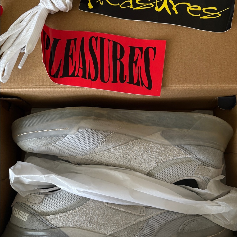 Limited Edition Reebok x Pleasures Collab - Club C Legacy Sneakers